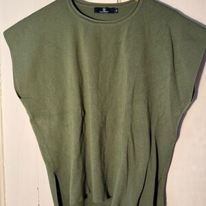 Olive Green Wide Leg Jumpsuit